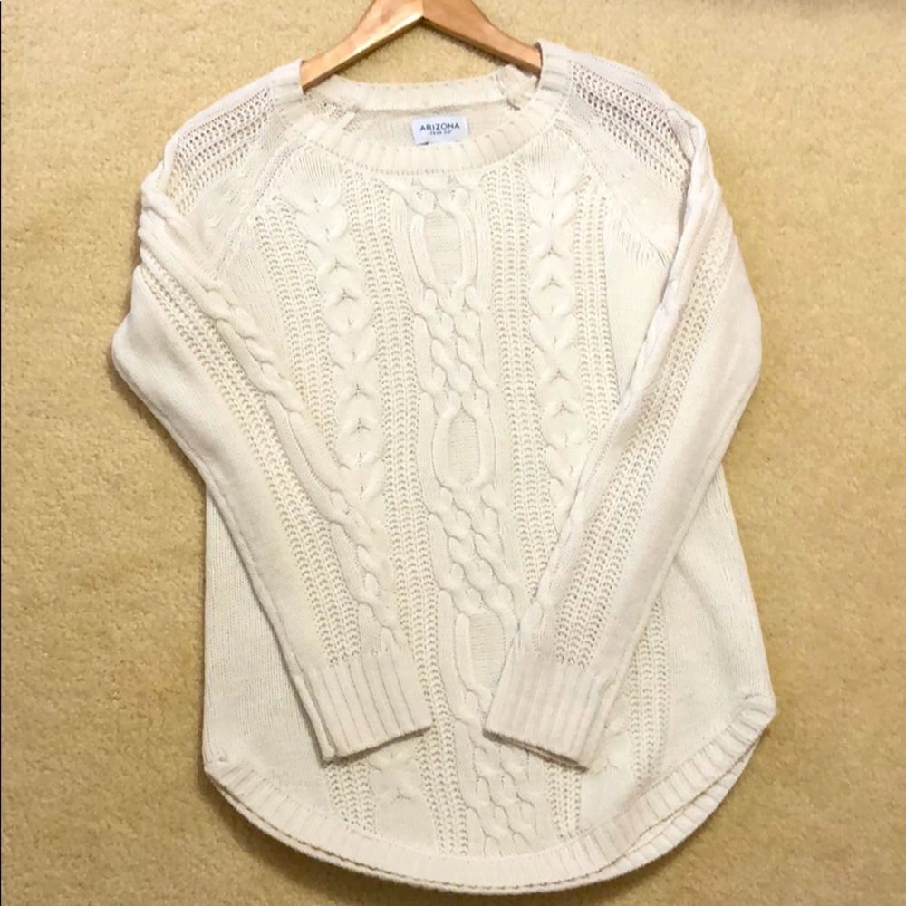 White Arizona sweater tunic
